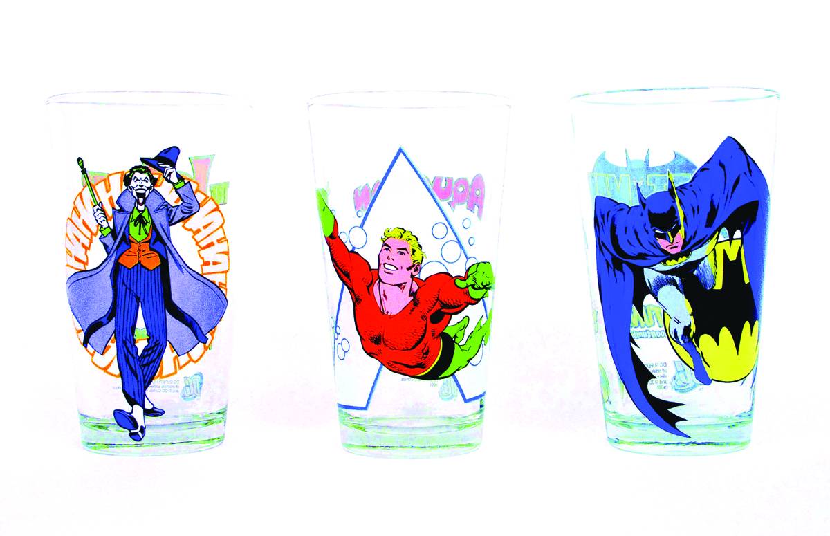 Toon Tumblers Batman Clear Pint Glass