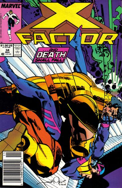 X-Factor #34 [Newsstand]-Very Good (3.5 – 5)