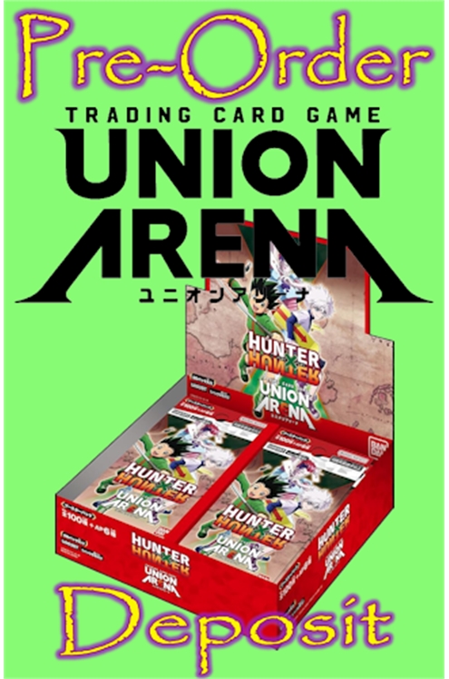 Union Arena Tcg Ue-02Bt Hunter X Hunter Booster Box Pre-Order Deposit