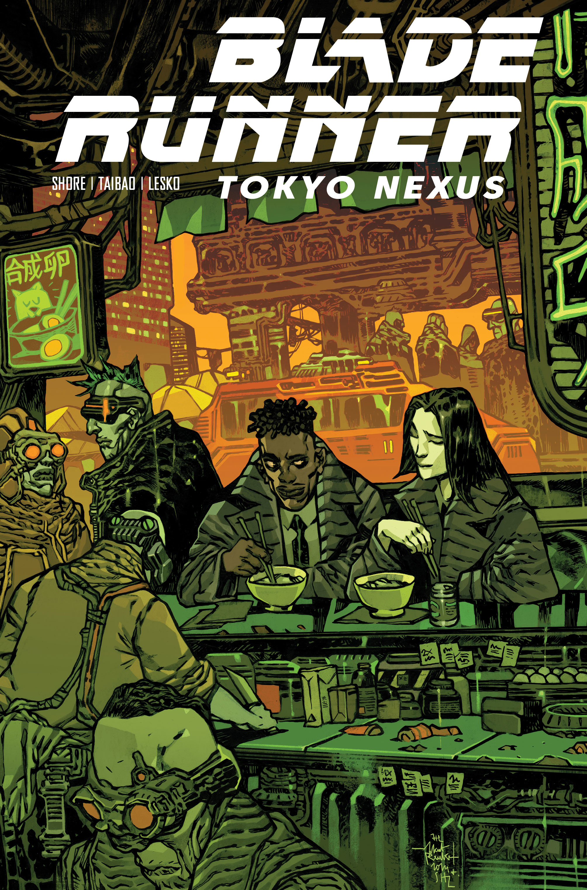 Blade Runner Tokyo Nexus #4 Cover A Rebelka (Mature) (Of 4)