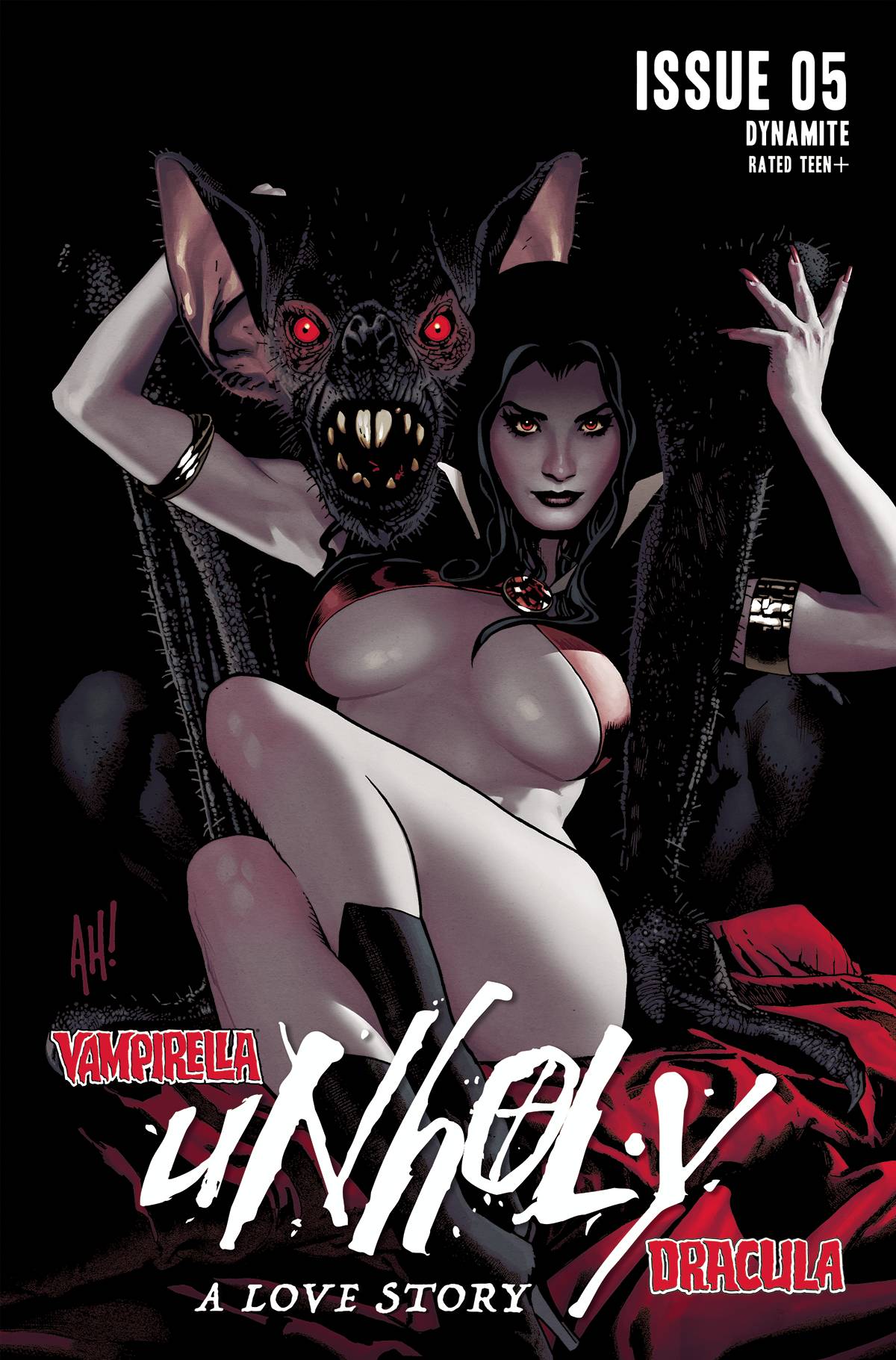 Vampirella Dracula Unholy #5 Cover D Hughes