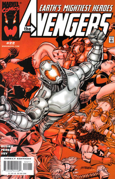 Avengers #22 [Direct Edition]-Fine (5.5 – 7)