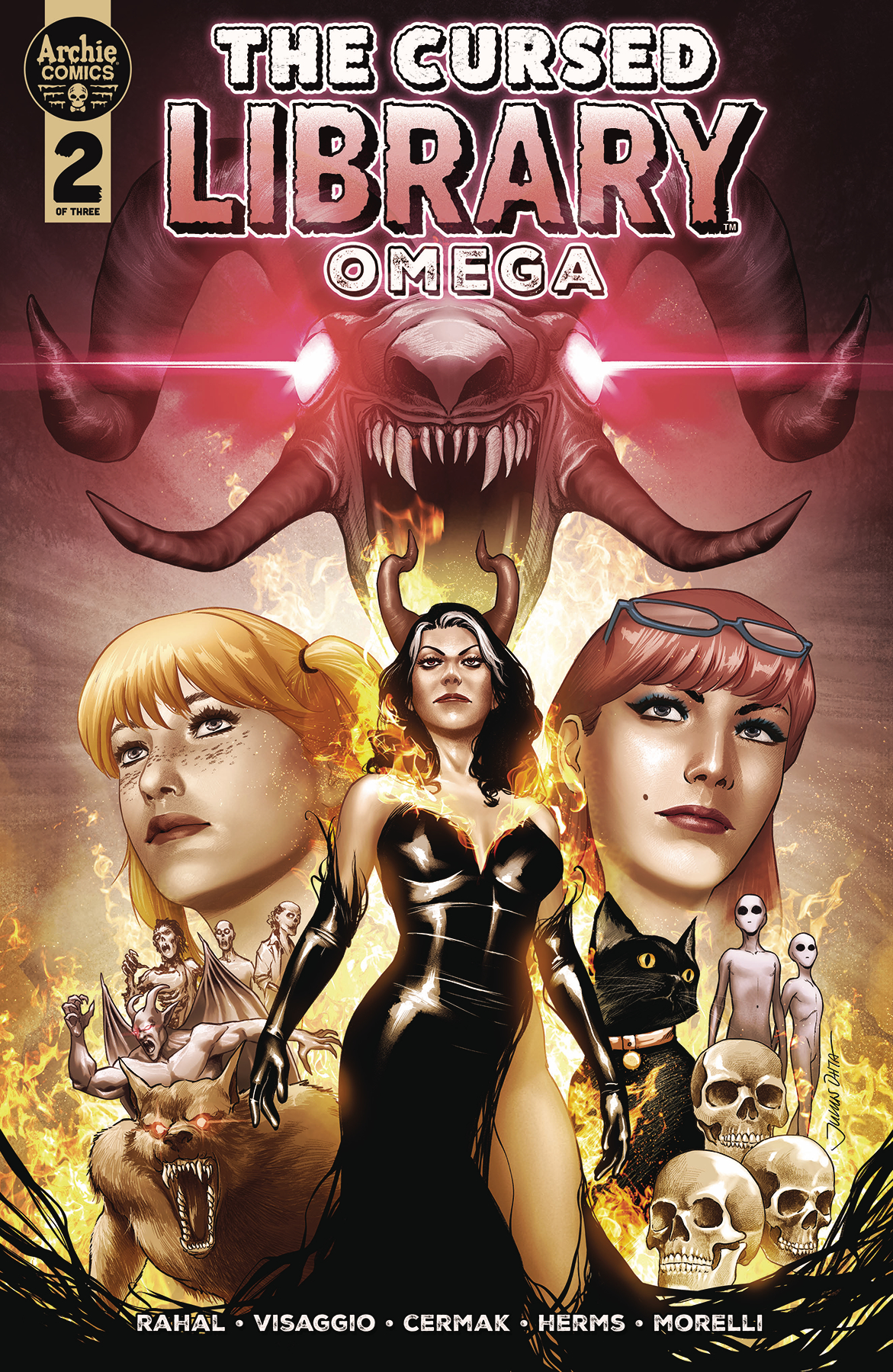 Cursed Library Omega Volume 2 #2 (of 3) Cover C Julius Ohta