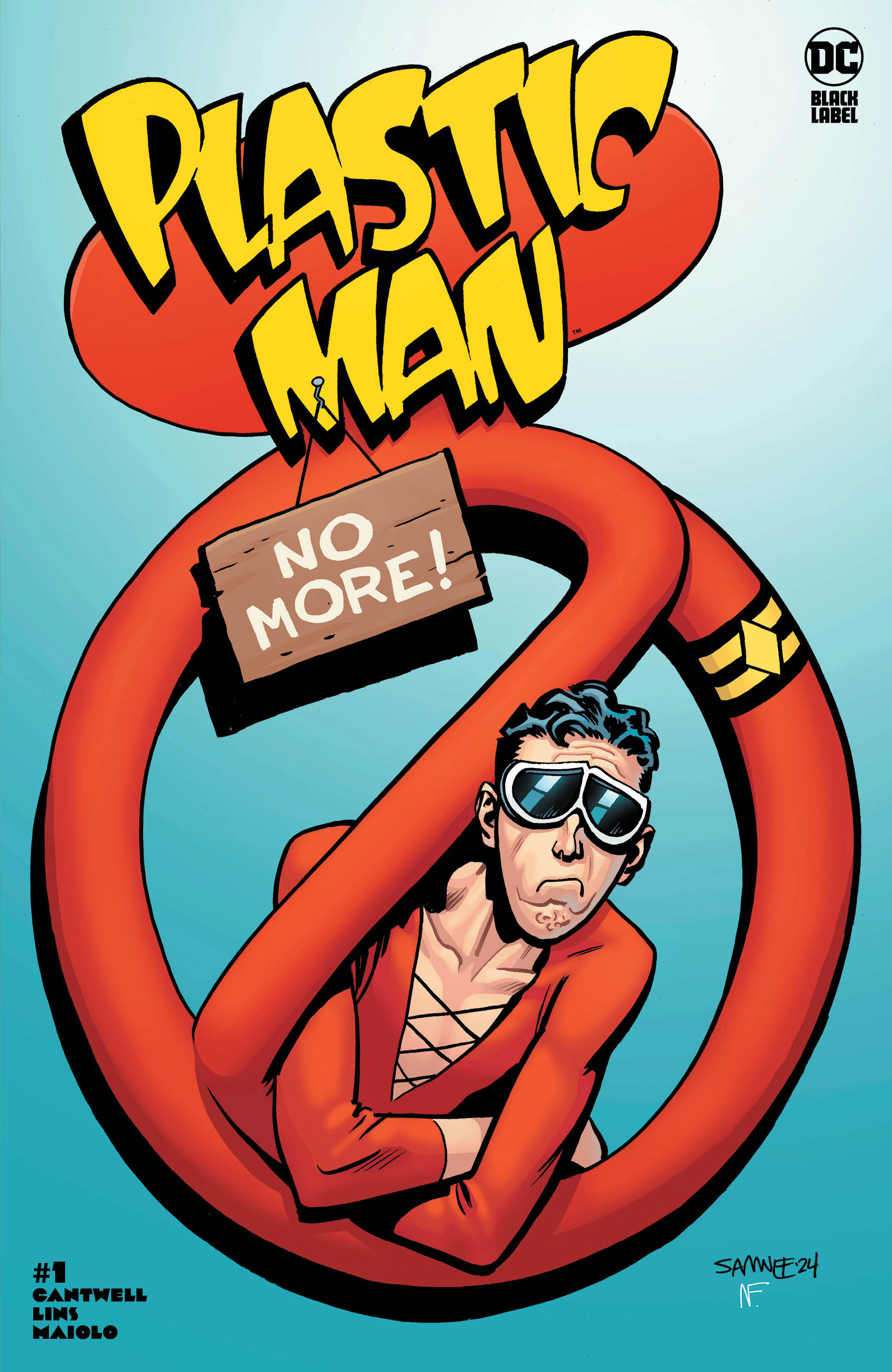 Plastic Man No More #1 Cover C Chris Samnee Variant (Mature) (Of 4)