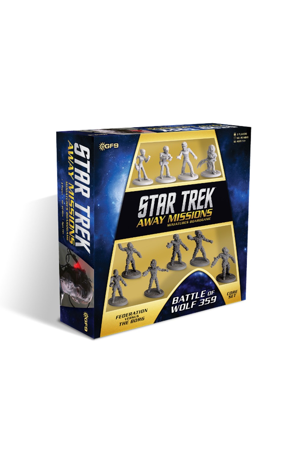 Star Trek Away Missions: Federation Vs Borg - Battle of Wolf 359 Core Set