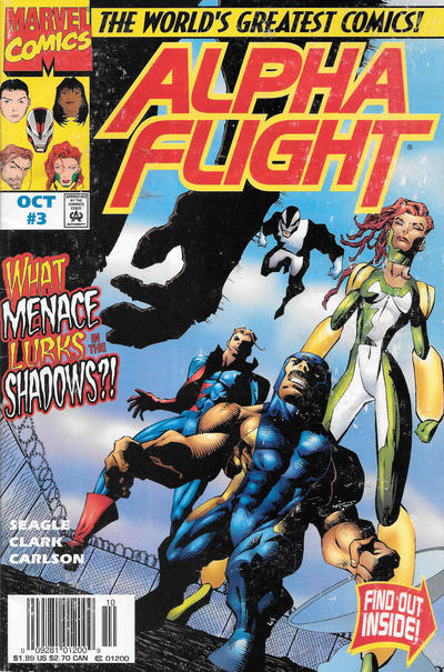 Alpha Flight #3 [Newsstand]-Very Fine