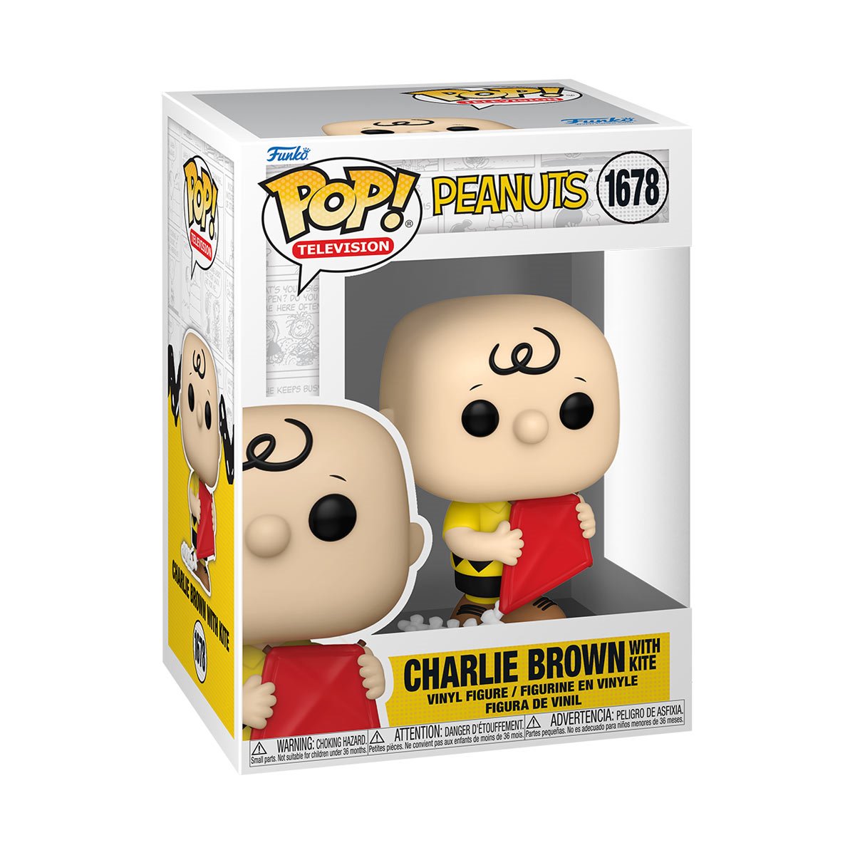 Peanuts Charlie Brown with Kite Funko Pop Vinyl Figure #1678