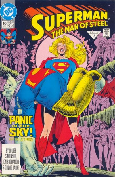 Superman: The Man of Steel #10 [Direct]-Very Fine