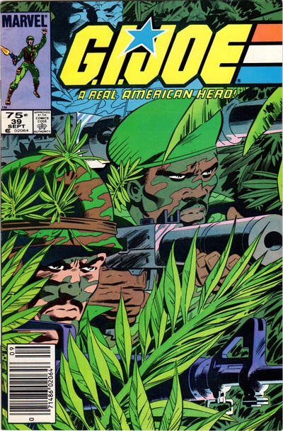 G.I. Joe, A Real American Hero #39 [Newsstand]-Fine (5.5 – 7)