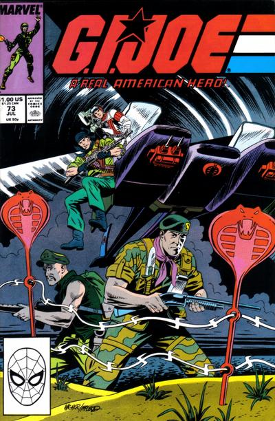 G.I. Joe, A Real American Hero #73 [Direct]-Fine (5.5 – 7)