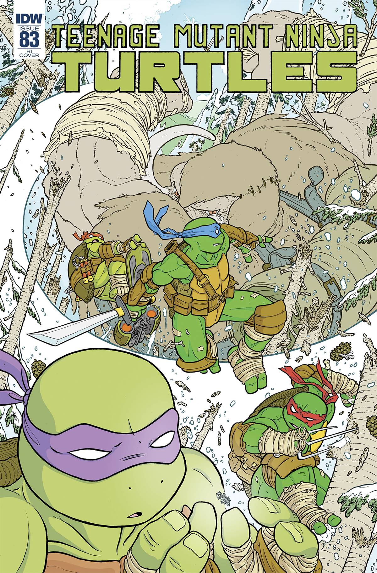 Teenage Mutant Ninja Turtles Ongoing #83 1 for 10 Incentive (2011)