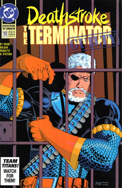 Deathstroke, The Terminator #12-Very Fine