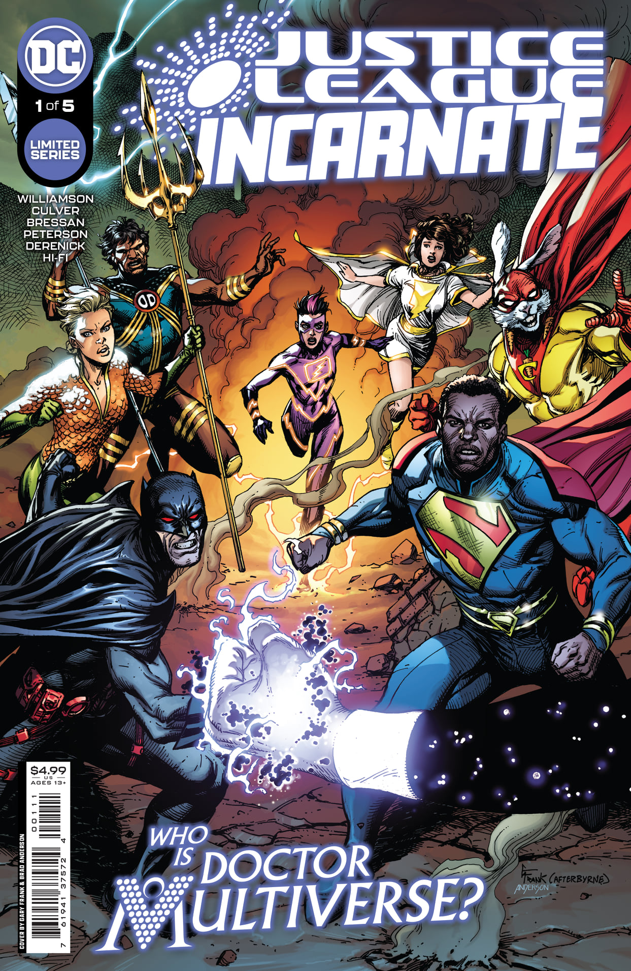 Justice League Incarnate #1 Cover A Gary Frank (Of 5)