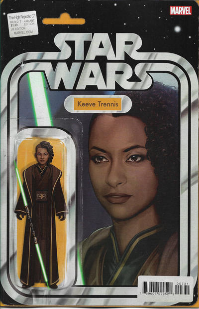 Star Wars: The High Republic #7 [John Tyler Christopher Action Figure (Keeve Trennis)] - Vf-