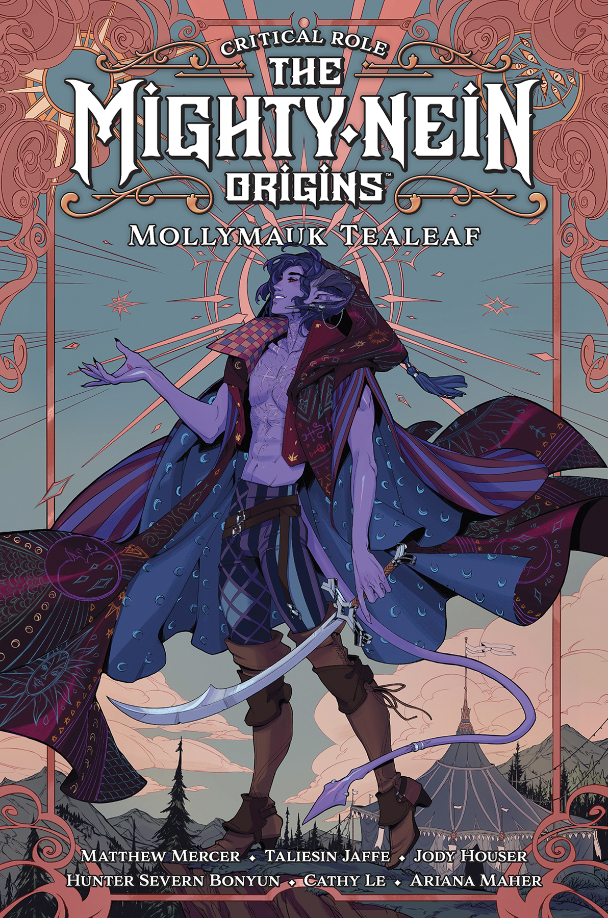 Critical Role the Mighty Nein Origins Hardcover Graphic Novel Volume 6 Mollymauk Tealeaf