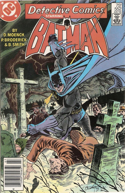 Detective Comics #552 [Newsstand]-Good (1.8 – 3)