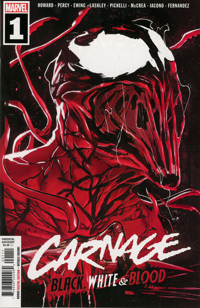 Carnage: Black, White & Blood #1 [Second Printing - Patrick Gleason] - Nm/M 9.8