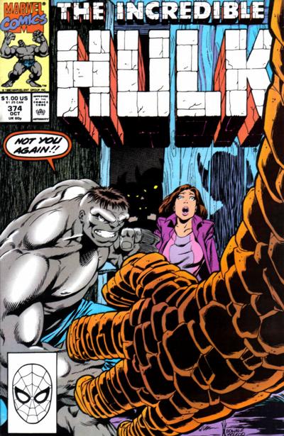 The Incredible Hulk #374 [Direct]-Fine (5.5 – 7)