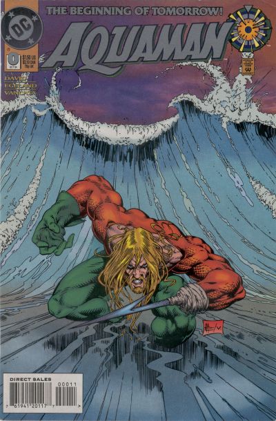 Aquaman #0 [Direct Sales]-Very Fine (7.5 – 9) Aquaman Replaces His Hand With A Hook