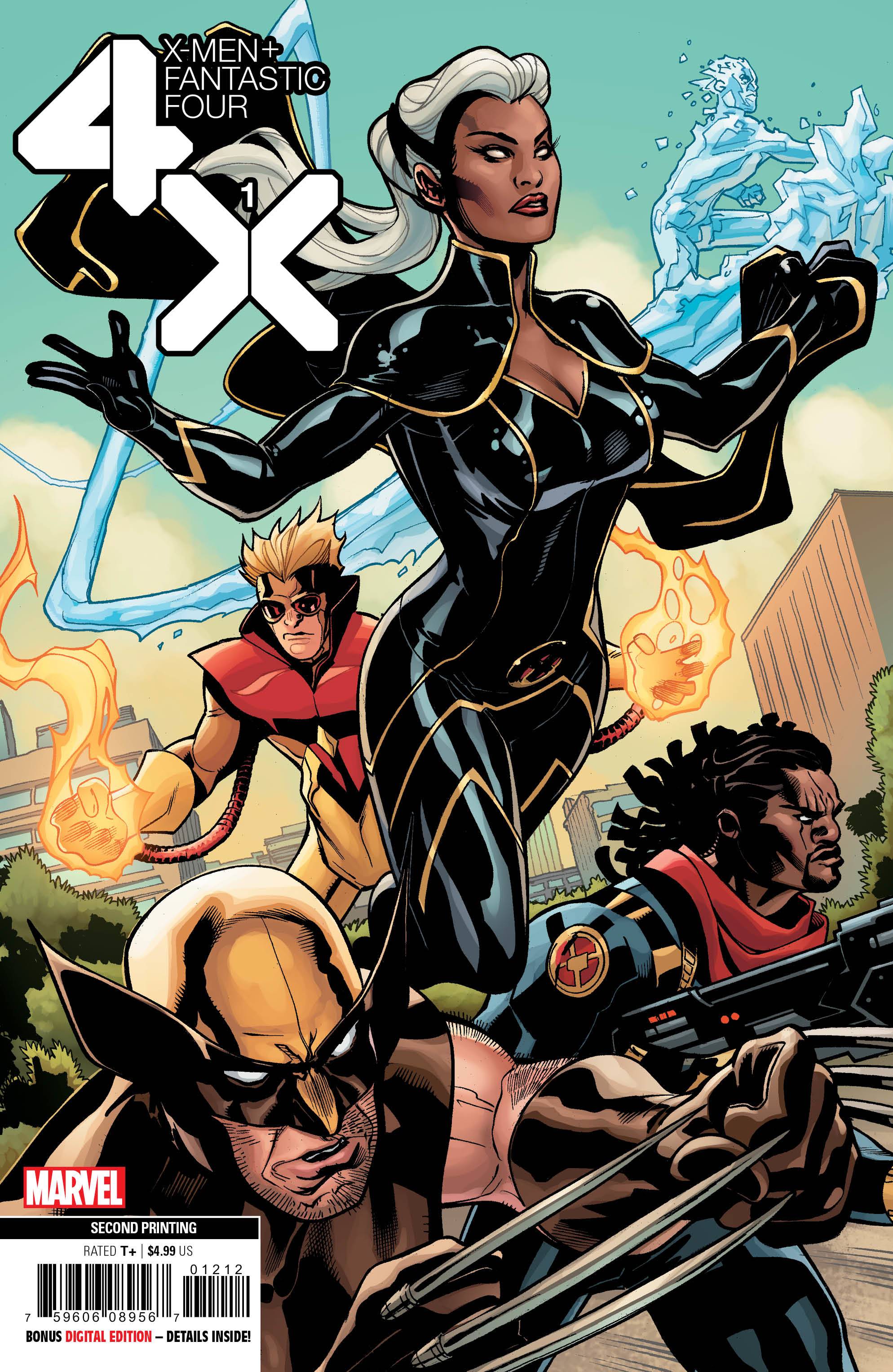 X-Men Fantastic Four #1 2nd Printing Dodson Variant (Of 4)