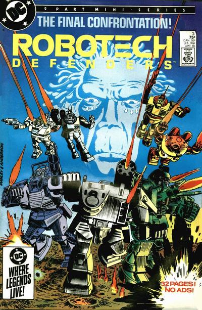 Robotech Defenders #2 [Direct]-Near Mint (9.2 - 9.8)