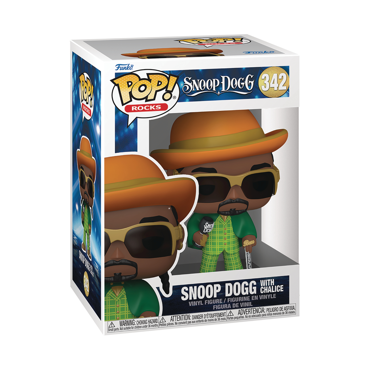 Pop Rocks Snoop Dogg W/chalice Vinyl Figure