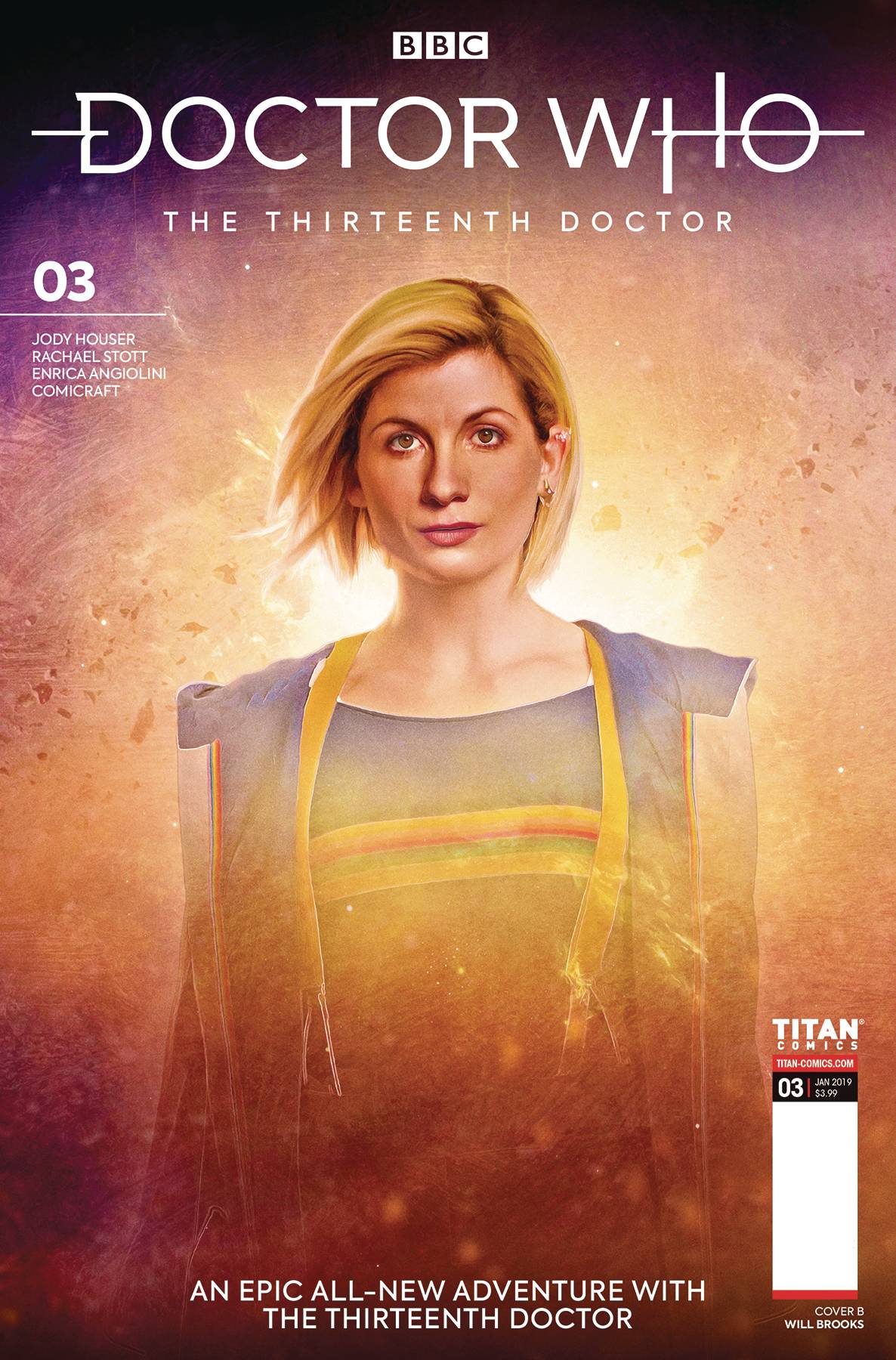 Doctor Who 13th #3 Cover B Brooks