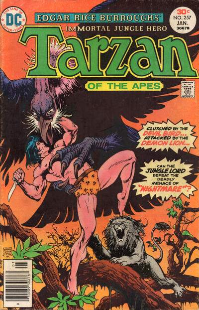 Tarzan #257 - Vg/Fn 5.0