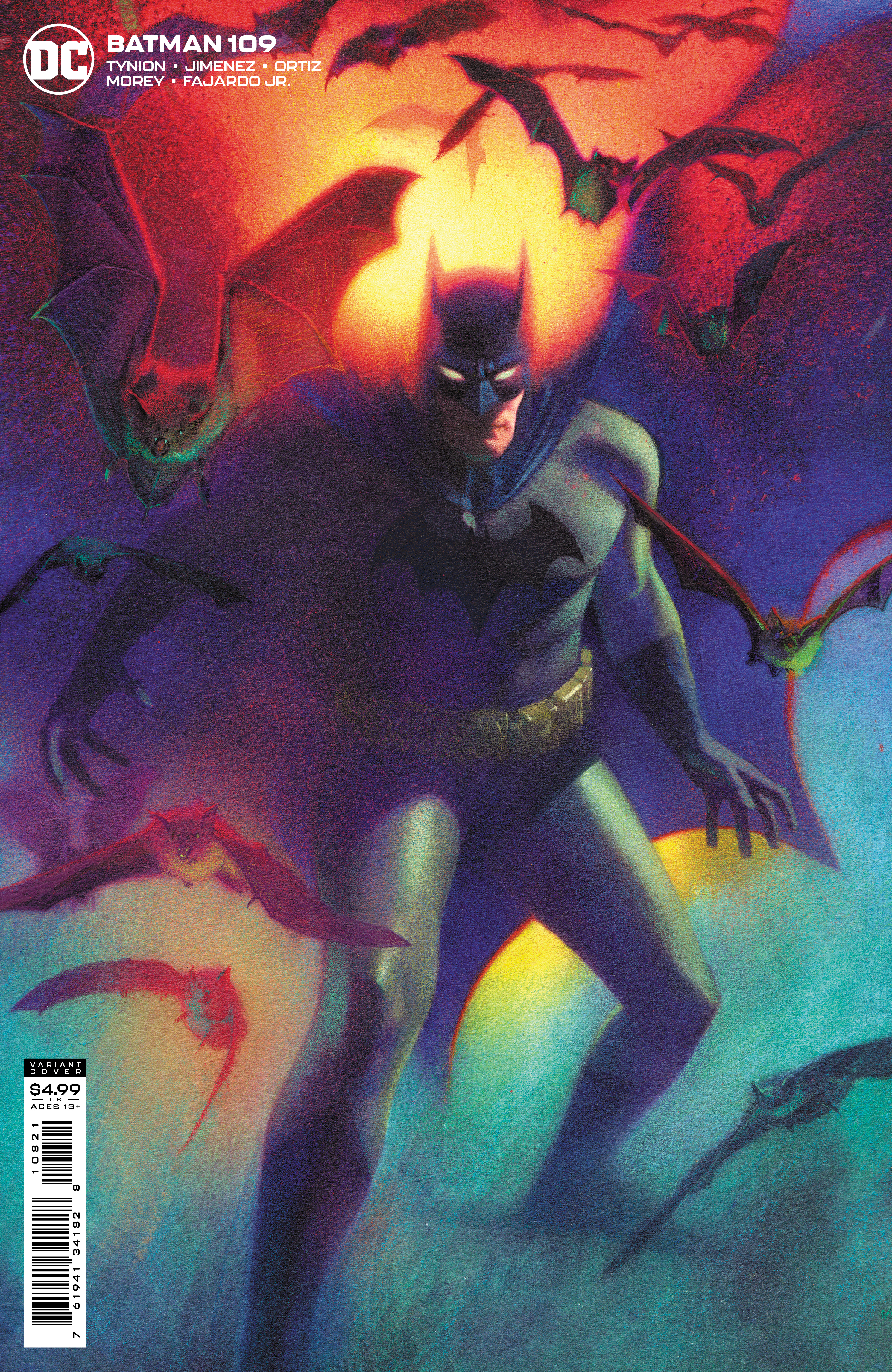 Batman #109 Cover B Joshua Middleton Card Stock Variant (2016)