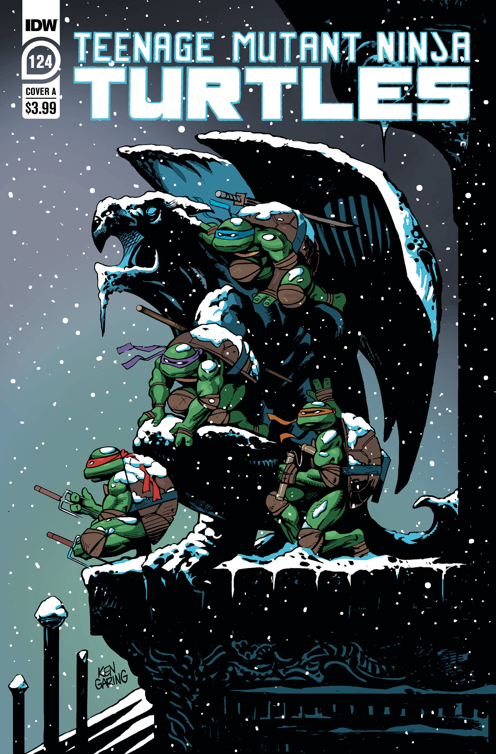 Teenage Mutant Ninja Turtles Ongoing #124 Cover A Ken Garing (2011)