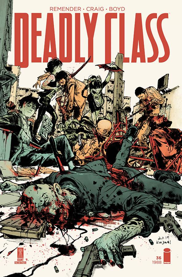 Deadly Class #36 Cover B Gi & Mccaig (Mature)
