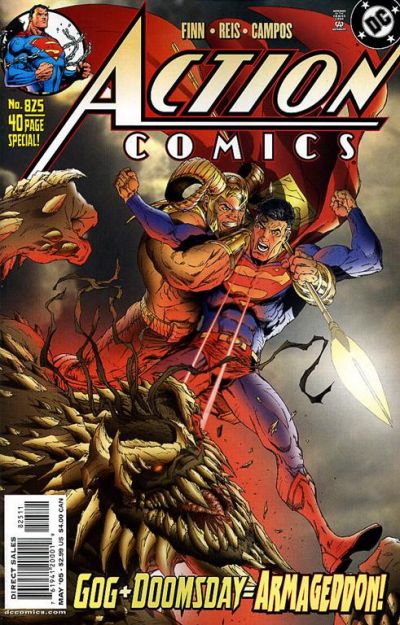 Action Comics #825 [Direct Sales]-Very Fine (7.5 – 9)