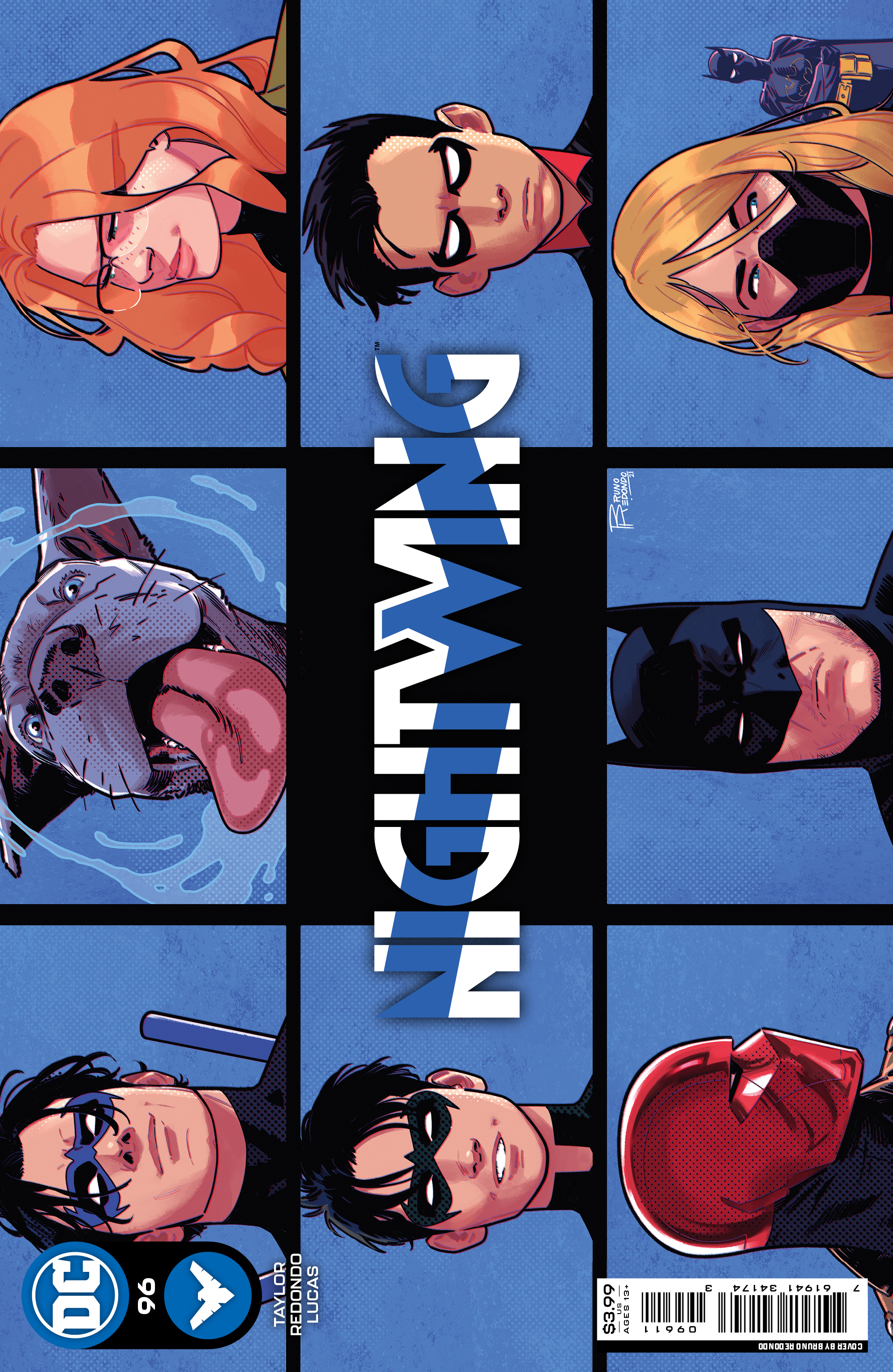 Nightwing #96 Cover A Bruno Redondo (2016)