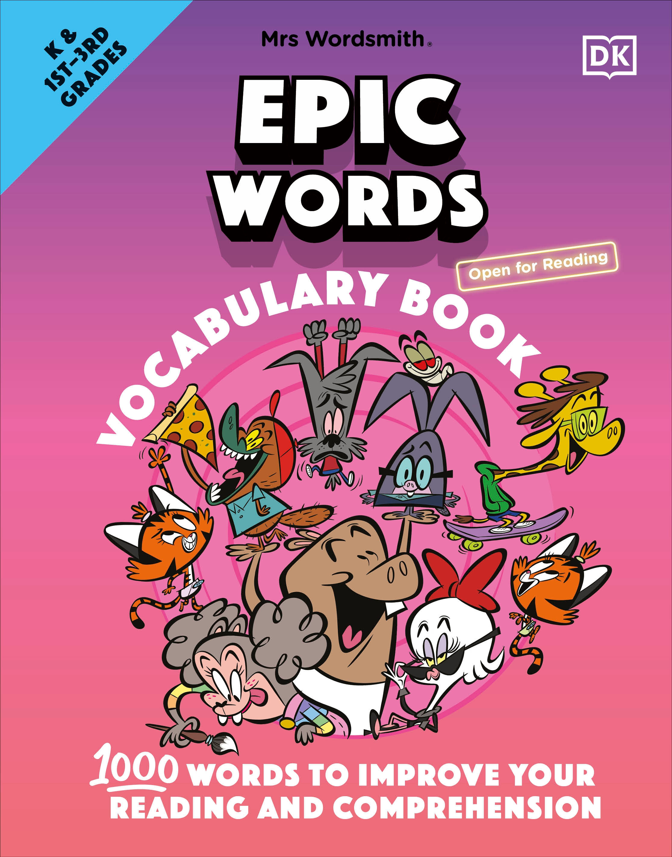 Mrs Wordsmith Epic Words Vocabulary Book, Kindergarten & Grades 1-3 (Hardcover Book)