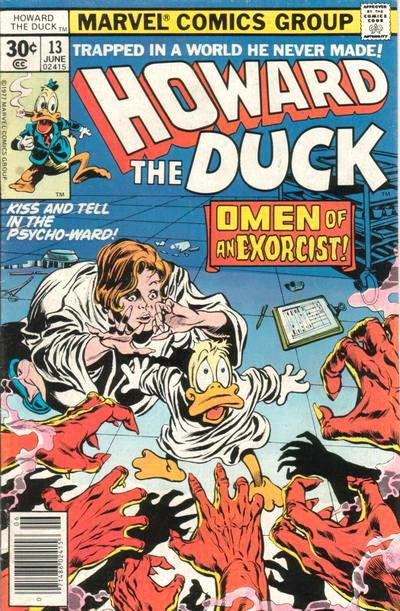 Howard The Duck #13 [30¢] - Fr/G, Piece Out of Back Cover