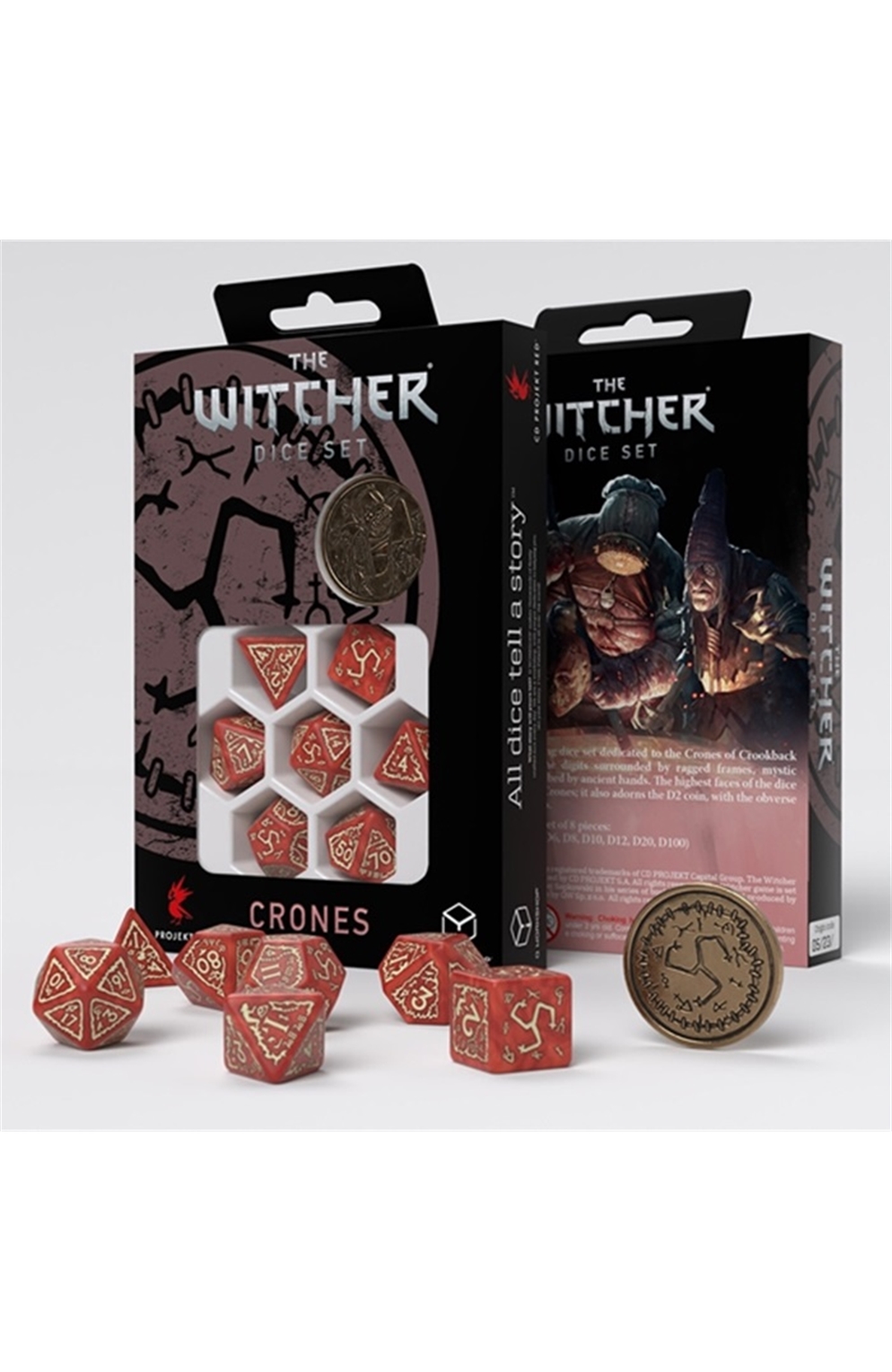 The Witcher 7 Dice Set: Crones: Brewess