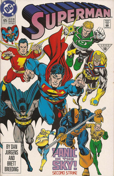 Superman #65 (1987) [Direct]-Good (1.8 – 3)