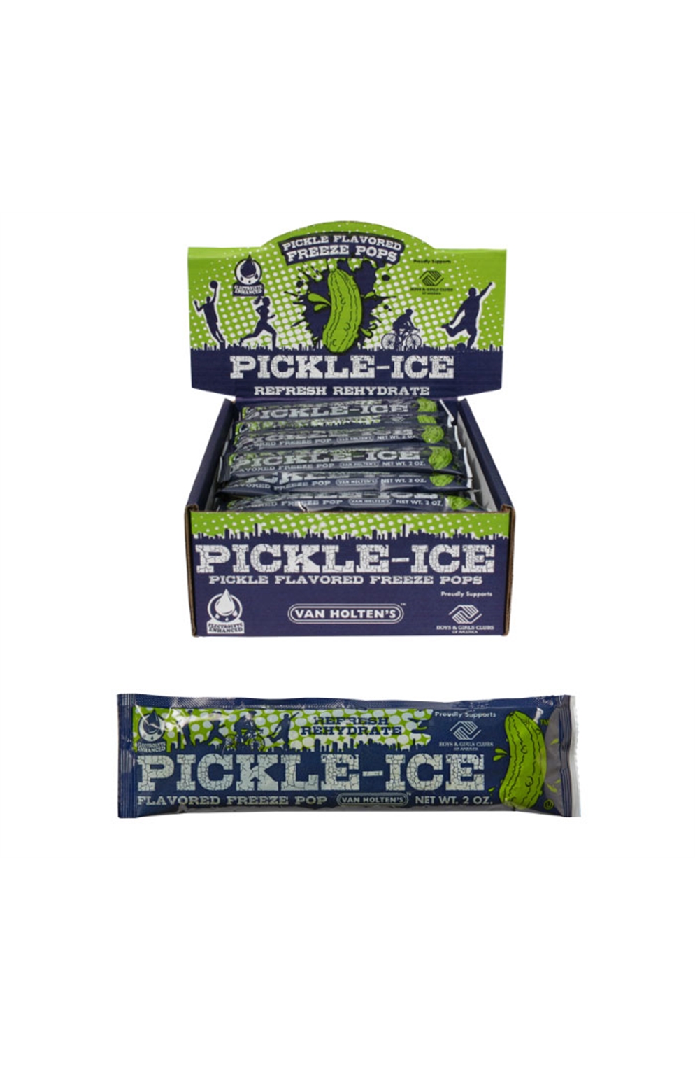 Van Holten's Pickle-Ice Pickle Flavored Freeze Pops