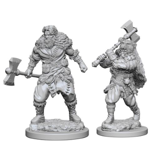 Dungeons & Dragons - Nolzur's Marvelous Miniatures: Human Male Barbarian
