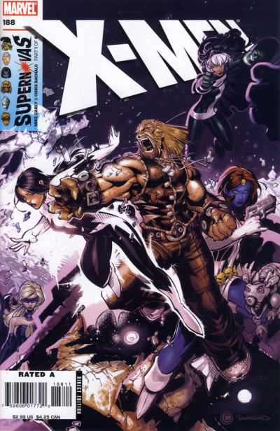 X-Men #188 [Standard Cover](1991)-Near Mint (9.2 - 9.8)