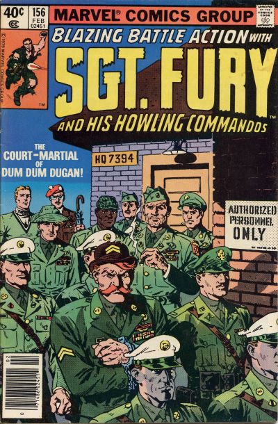 Sgt. Fury And His Howling Commandos #156-Fine (5.5 – 7)