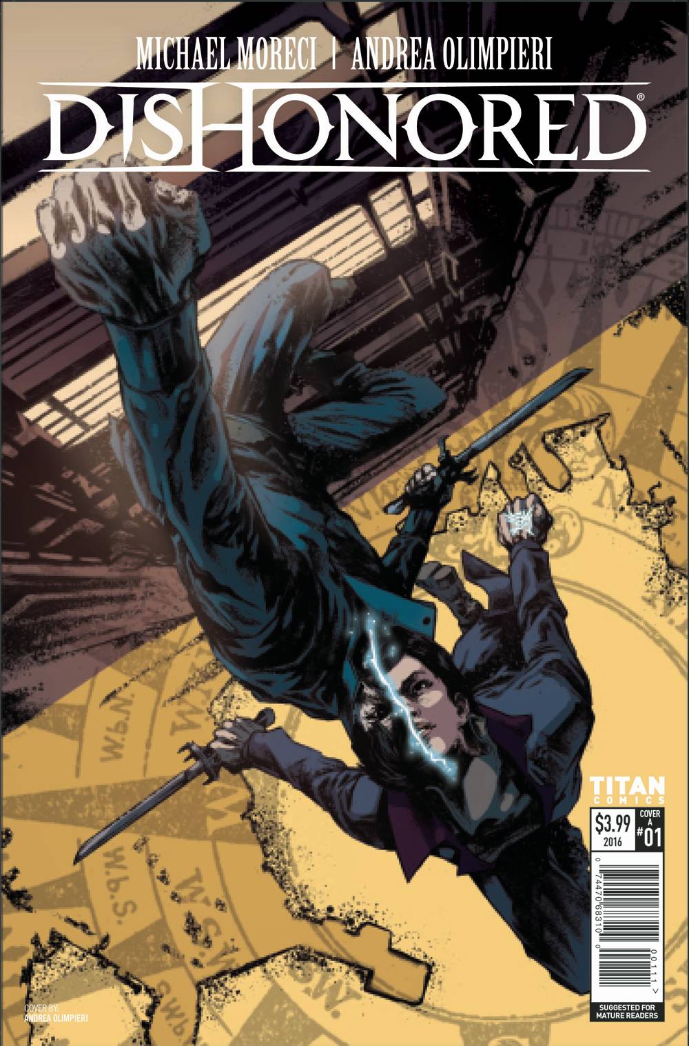 Dishonored Peeress and the Price #1 Cover A Olimpieri