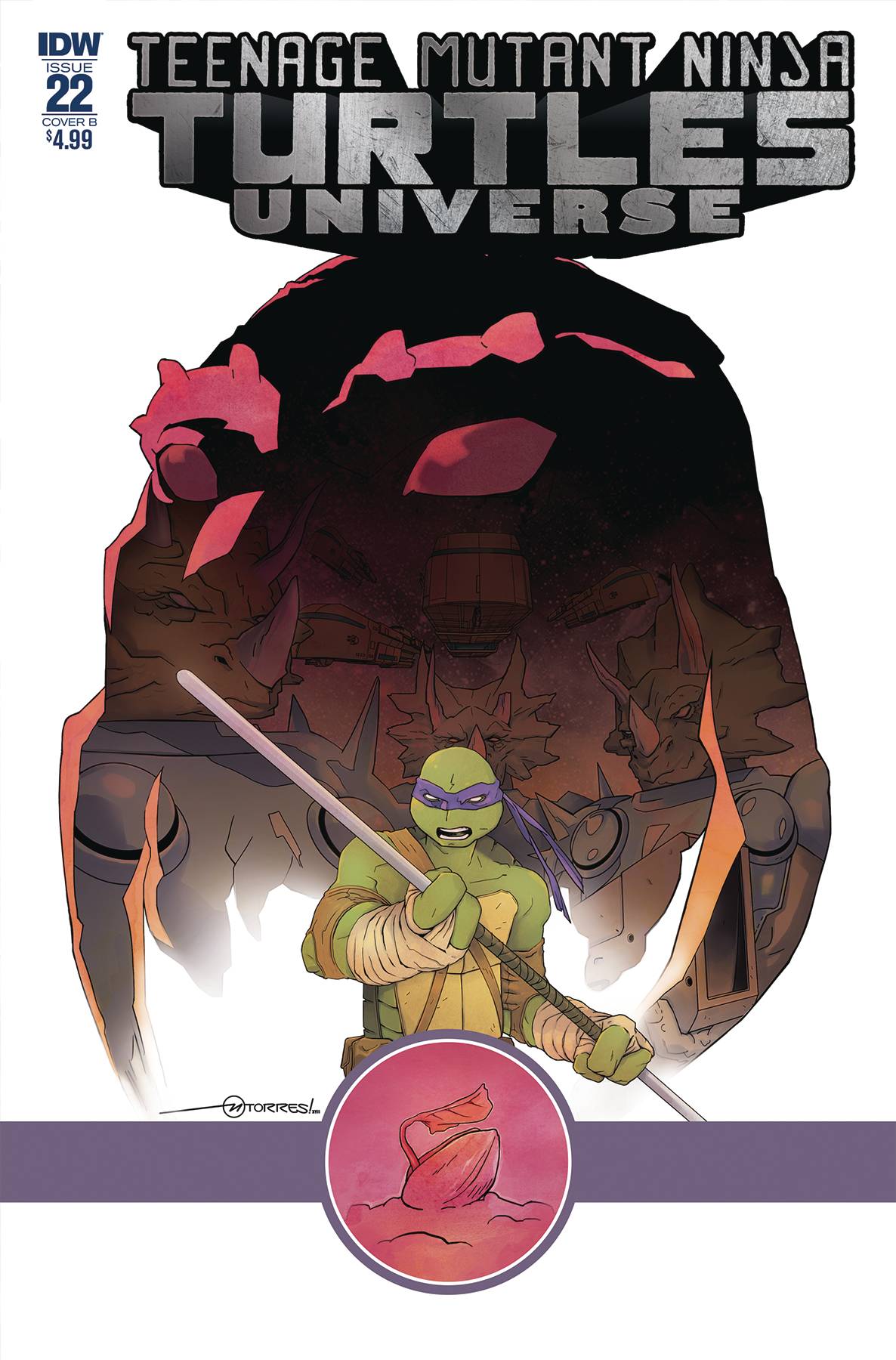 Teenage Mutant Ninja Turtles Universe #22 Cover B Torres