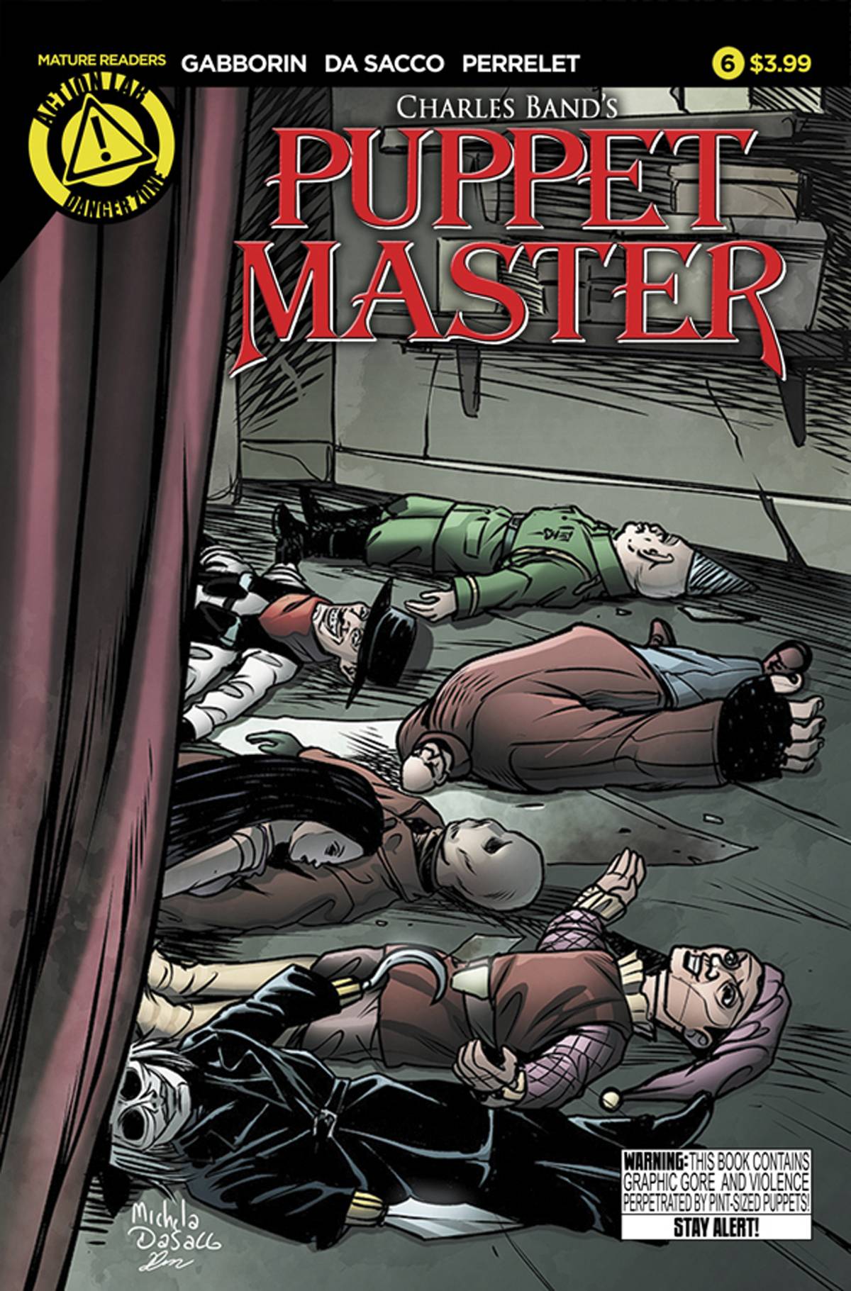 Puppet Master #6 Main Cover