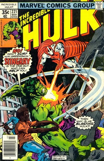 Incredible Hulk #221 - Vf 8.0