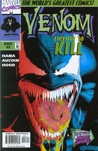 Venom: License To Kill #3-Very Good (3.5 – 5)