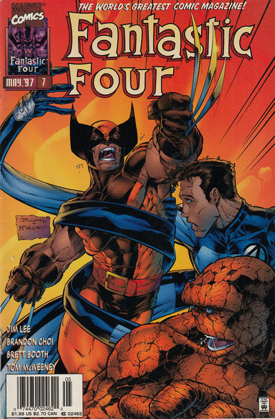 Fantastic Four #7 (1996) [Newsstand]-Fine (5.5 – 7)