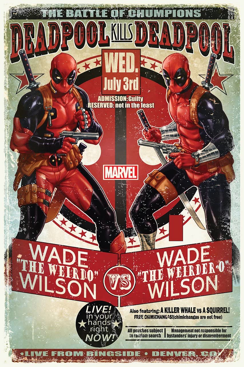 Deadpool Battle Chumps Poster