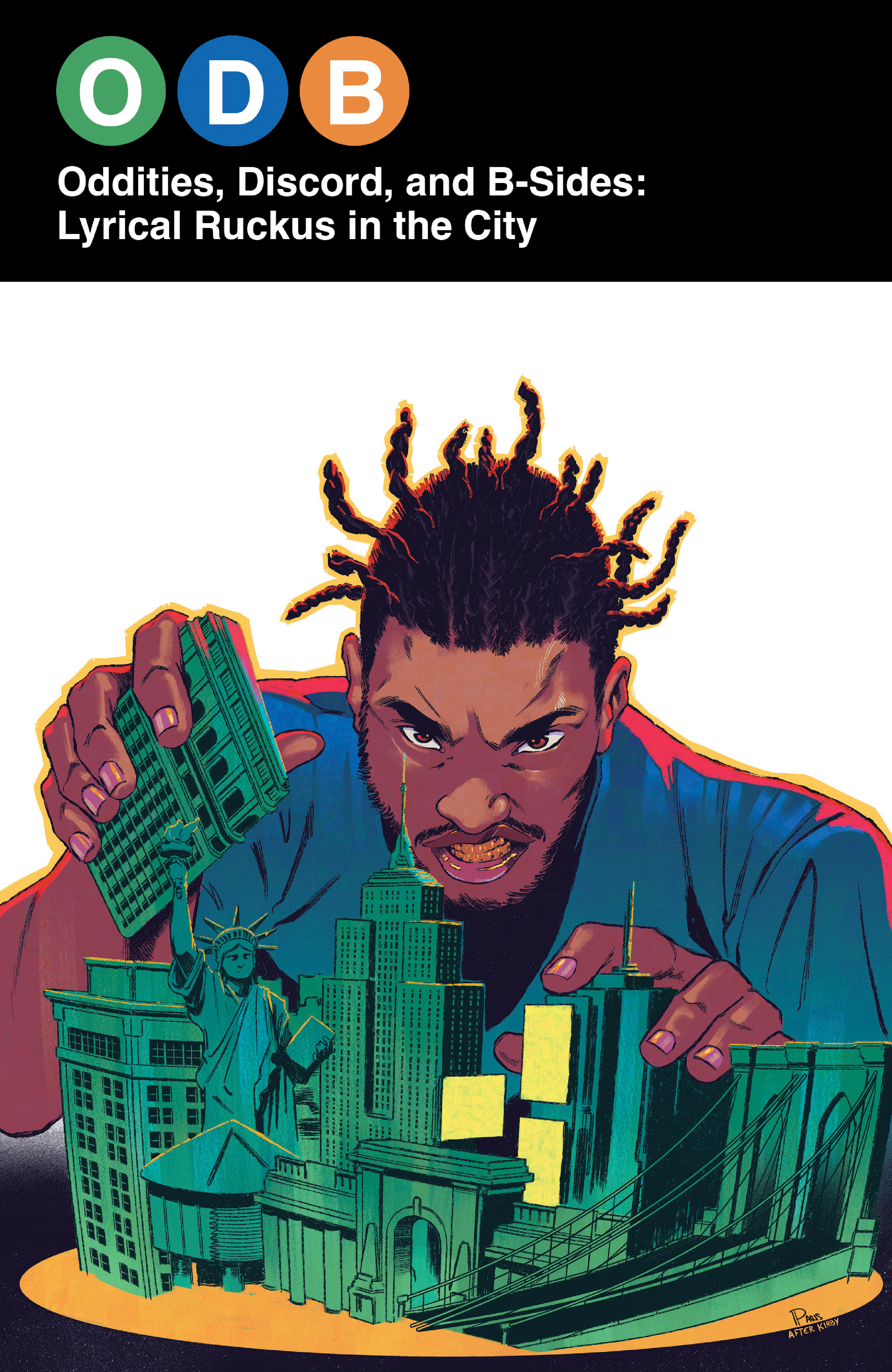 Odb Graphic Novel Oddities Discord And B Sides Lyrical Ruckus In The City