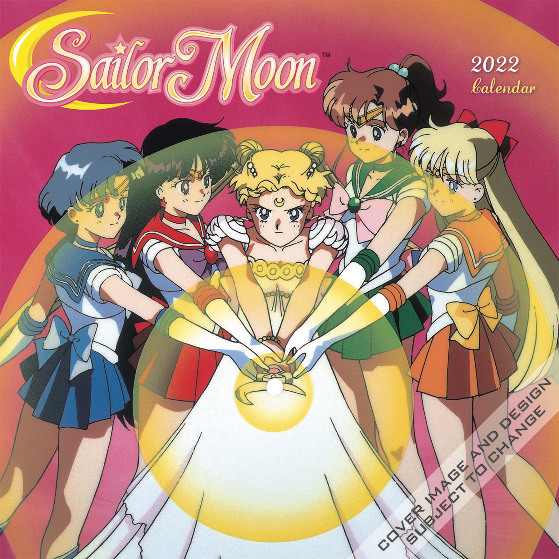 Sailor Moon 2022 Wall Calendar